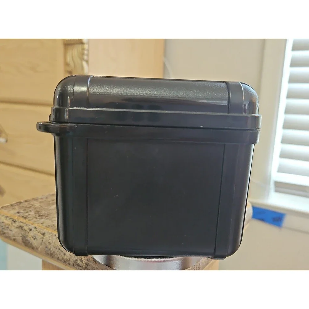 S3 T3500 Water Resistant Hard Case Black With Foam & Magnetic Base